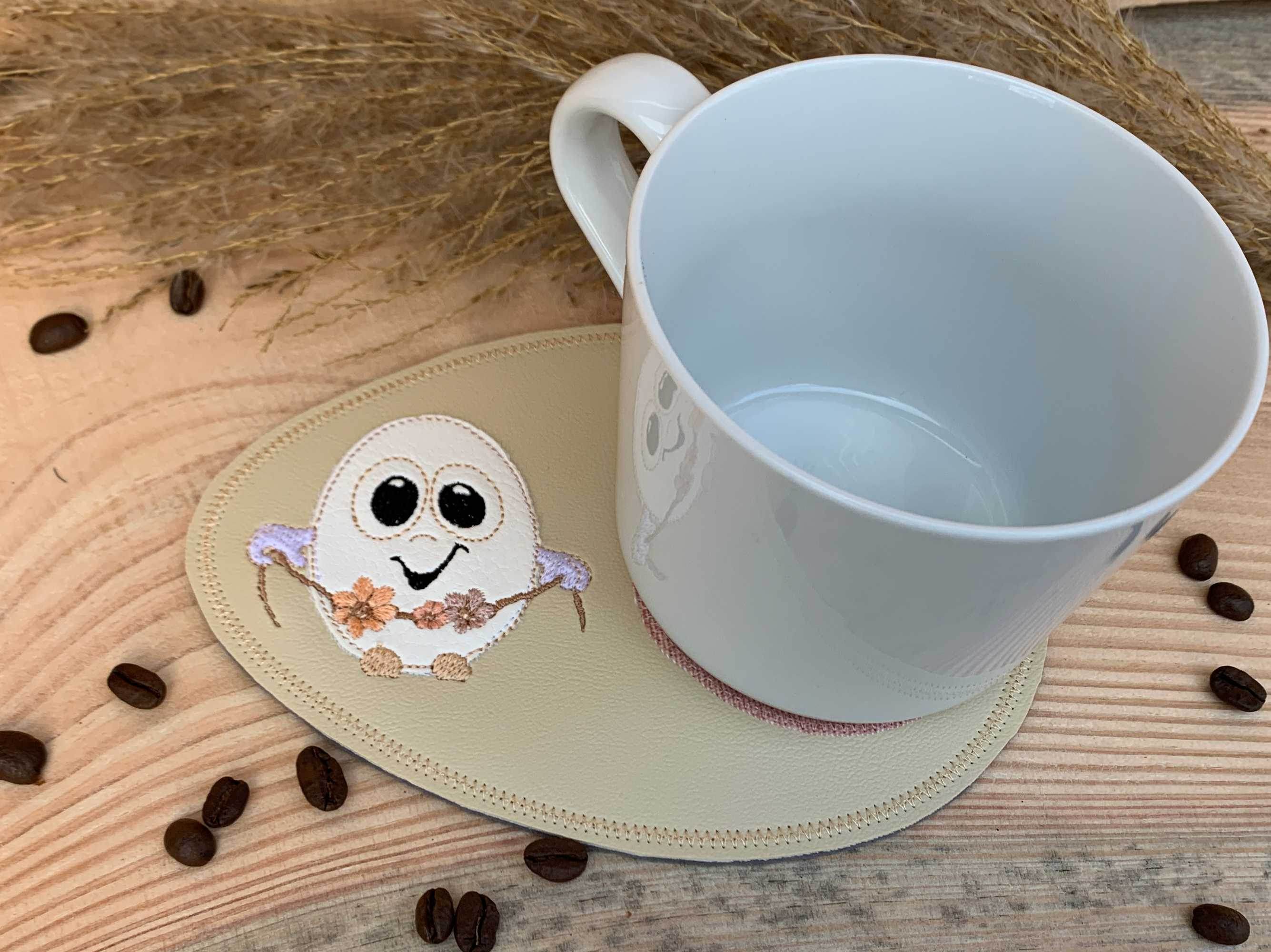 Stickdatei Ostern Mug Rug Set für 13x18 Rahmen mit ITH 5 Designs - Sewando