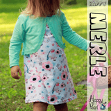 Happy Merle - Gr. 74 - 152 - Tunika + Kleid + Bolero Schnittmuster - Sewando