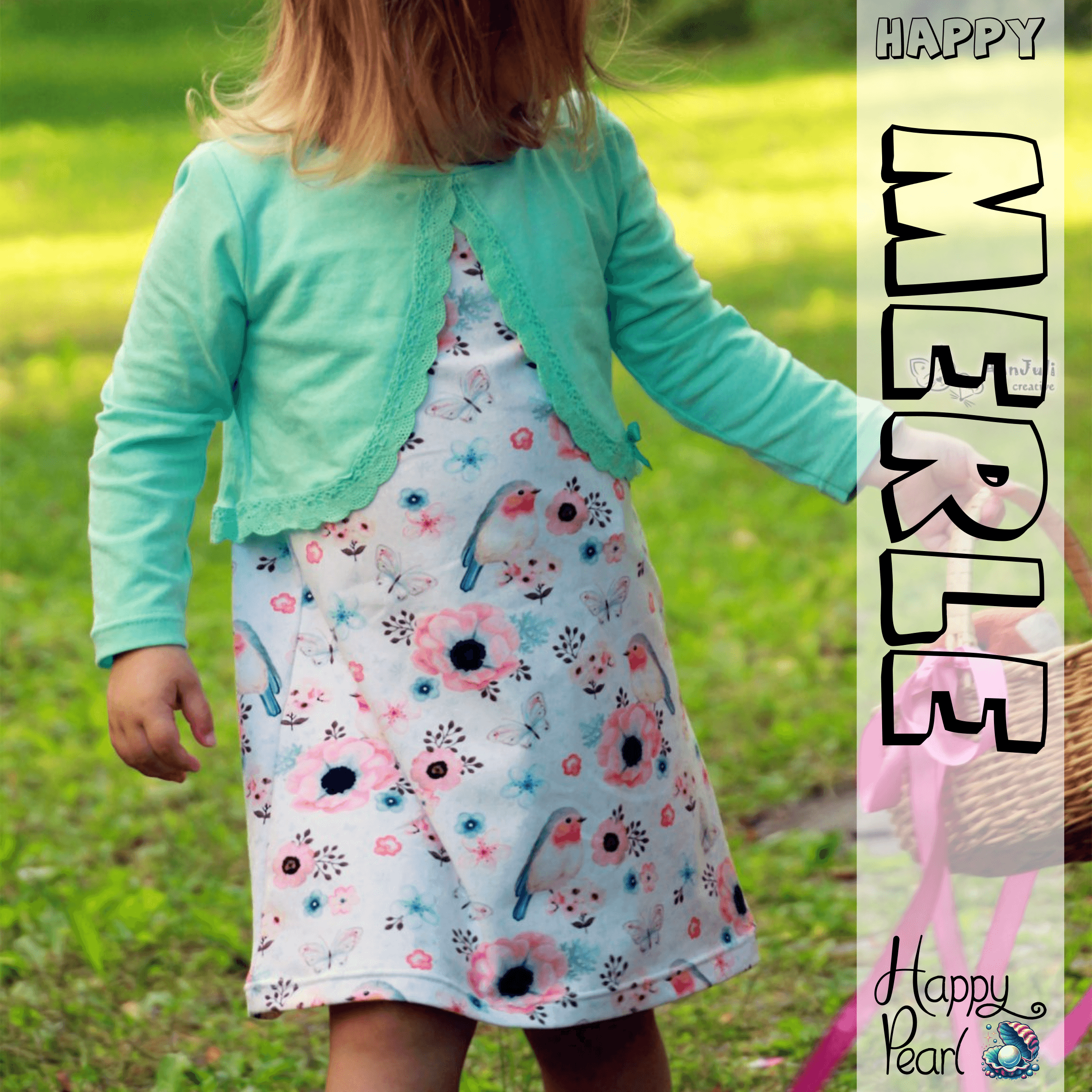 Happy Merle - Gr. 74 - 152 - Tunika + Kleid + Bolero Schnittmuster - Sewando