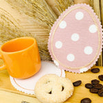 Stickdatei Osterei Mug Rug Set mit 5 ITH Ostereidesigns - Sewando