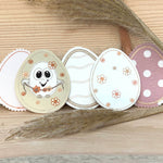 Stickdatei Osterei Mug Rug Set mit 5 ITH Ostereidesigns - Sewando