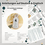 Stickdatei Leuchtturm ITH Schlüsselanhänger für 10x10 Rahmen - Sewando