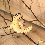 Stickdatei Kuscheltier 10x10 Rahmen, Wurm ITH Stickdesign - Sewando