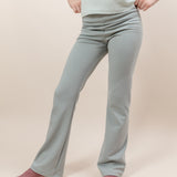 Mid-Rise Leggings mit Foldover-Bund und Flared Leg – Schnittmuster (PDF) – Girl Gr. 110–164