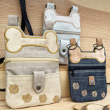 Stickdatei Reißverschlusstasche 3er Set, ITH Bonebag S, M, L - Sewando