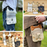 Stickdatei Reißverschlusstasche 2er Set, ITH Bonebag 18x24 & 20x27 - Sewando