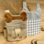 Stickdatei Reißverschlusstasche 2er Set, ITH Bonebag 18x24 & 20x27 - Sewando