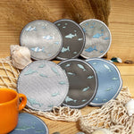 Stickdatei Mug Rug Fisch 10x10 ITH - Sewando