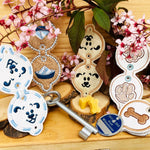Stickdatei Hundemarke ITH Anhänger Set mit 5 Motiven - Sewando