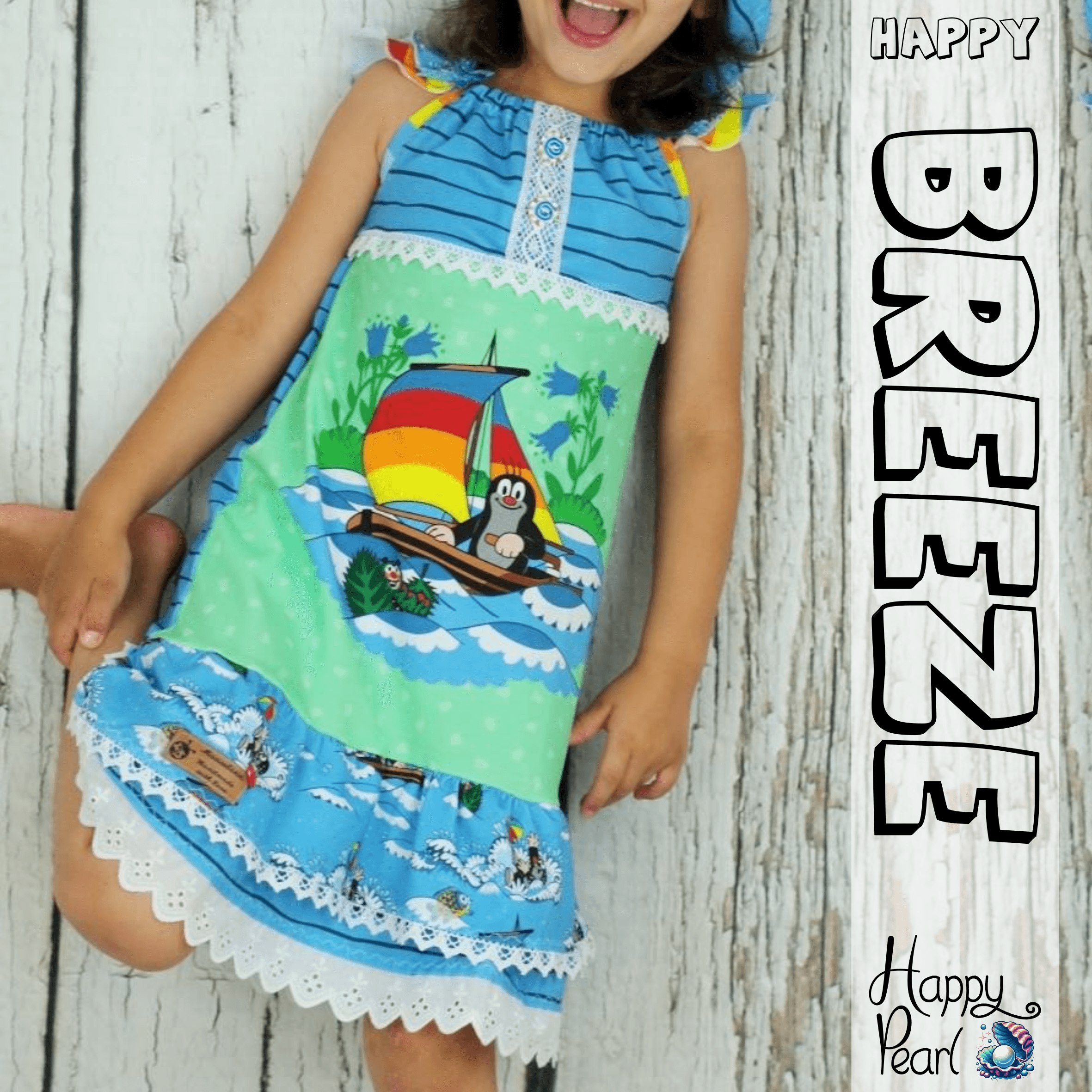 Happy Breeze - Gr 74-152 - Kleid Schnittmuster - Sewando