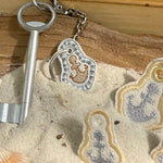 Stickdatei Anker Zipper Puller für 10x10 Rahmen, In The Hoop maritime Anhänger - Sewando