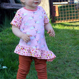 Schnittmuster Shirt und Kleid "Daisy Sky" Gr. 80-140