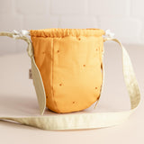 Orangen Tasche - Kindertasche - 13 x 13 cm