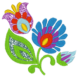 Stickdatei - Lowicz Blumen - Sewando