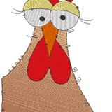 Stickdatei - Happy Stitching - Huhn - Sewando