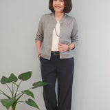 Jana – kurze Strickjacke im Blouson-Style, Schnittmuster in Gr. 34 - 52