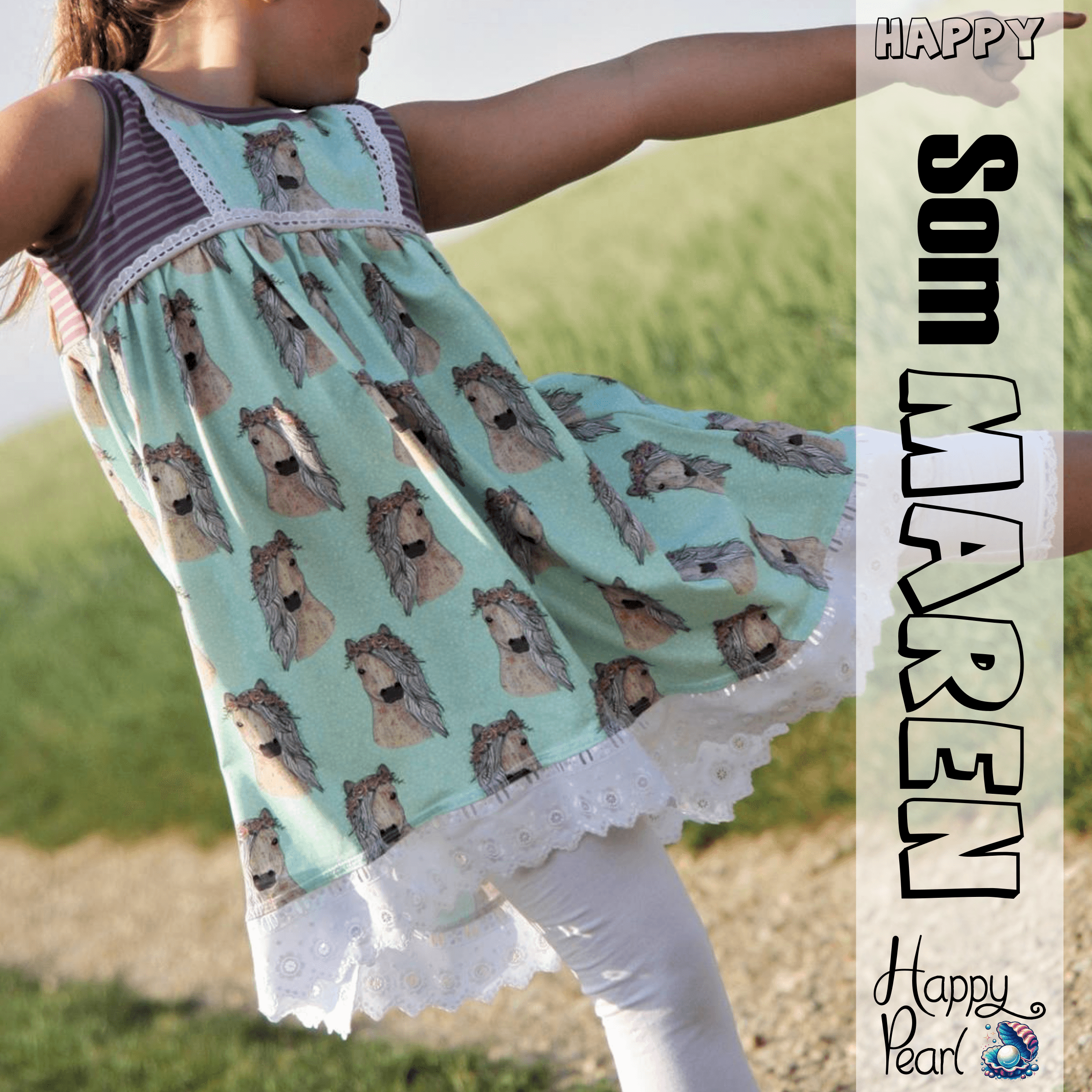 Happy SomMAREN - Gr 74-164 - Tunika + Kleid Schnittmuster - Sewando