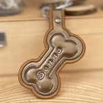 Stickdatei Knochen, Großer 3D Anhänger 9x13 mit Schlaufe - Sewando