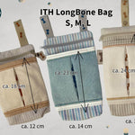 Stickdatei Tasche Set mit 3 Größen, S, M, L, ITH LongBone Bag - Sewando