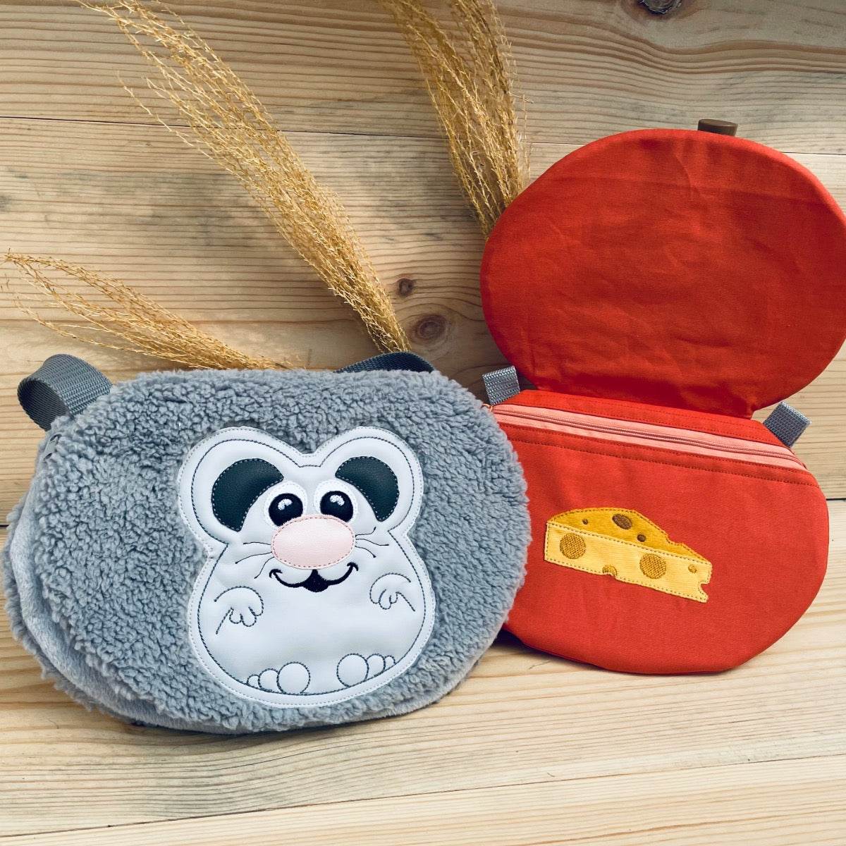 Stickdatei Tasche Set mit 5 Größen, ITH Umhängetasche - Sewando