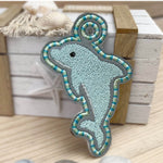 Stickdatei Delfin Anhänger für 10x10 Rahmen - Sewando