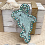 Stickdatei Delfin Anhänger für 10x10 Rahmen - Sewando