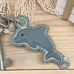 Stickdatei Delfin 3D-Anhänger für 10x10 Rahmen - Sewando