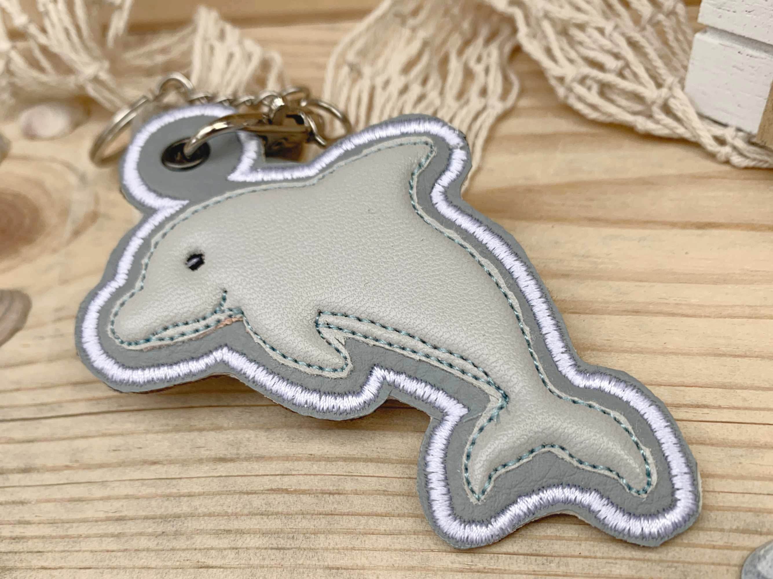 Stickdatei Delfin 3D-Anhänger für 10x10 Rahmen - Sewando