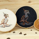 Steampunk Stickdatei Geier Quirin, Scribble in 6 Größen - Sewando