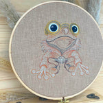Stickdatei Steampunk Frosch Set mit 6 Größen - Sewando