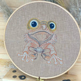 Stickdatei Steampunk Frosch Set 6 Größen - Sewando