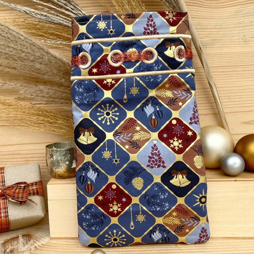 Stickdatei Geschenkbeutel 18x30, ITH Beutel “Wrap” mit Innenfutter - Sewando