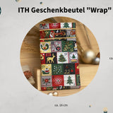 Stickdatei Geschenkbeutel in 16x26, ITH Beutel “Wrap” mit Innenfutter - Sewando