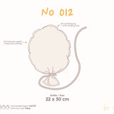 Deko Schnittmuster - Ballon aus Stoff - 22 x 30 cm
