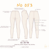 High-Waist Leggings – Schnittmuster (PDF) – Damen Gr. 30–48