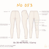 High-Waist Leggings – Schnittmuster (PDF) – Petite Curvy Gr. 30–48
