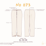 Oversized Pyjama-Hose mit Tunnelzugbund (Straight Leg) – Schnittmuster (PDF) – Damen Gr. 30–48