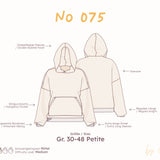 Hoodie Schnittmuster (Oversized) - Damen Petite Gr. 30-48