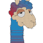 Stickdatei - Happy Stitching - Alpaka / Lama - Sewando