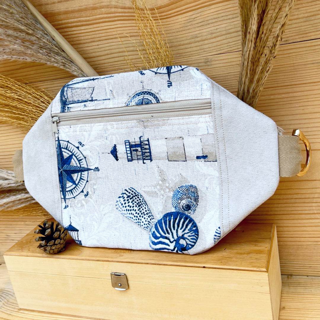 ITH Stickdatei Crossbody Bag 20x30 mit Innentasche, In The Hoop Tasche Wabee - Sewando