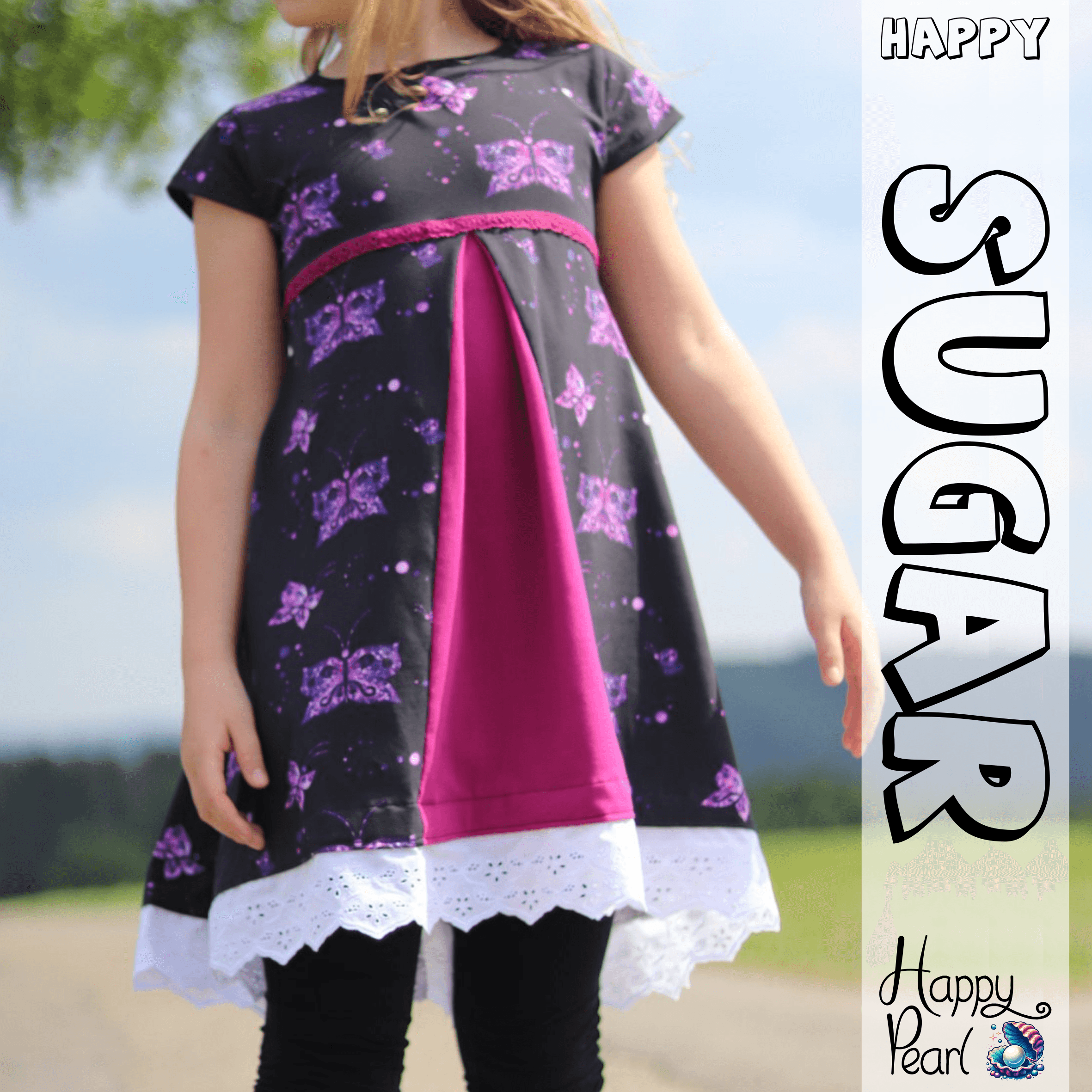 Happy Sugar - Gr 86 - 164 - Tunika Schnittmuster - Sewando