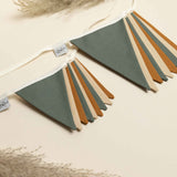 Wimpelkette aus Stoff Schnittmuster - Deko - 10 x 12 cm & 14 x 18 cm