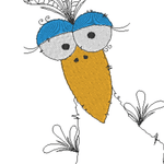 Stickdatei - Happy Stitching - Vogel - Sewando