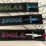 Stickdatei-Set "Statement-Stiftecover" 12 Dateien
