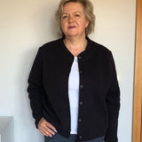 Jana – kurze Strickjacke im Blouson-Style, Schnittmuster in Gr. 34 - 52