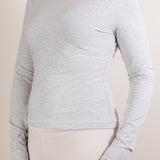 Longsleeve mit Rundhalsausschnitt (Slim Fit) – Tall Schnittmuster – Gr. 30–48