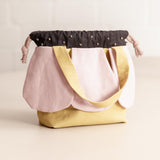 Anemone Tasche mit Tunnelzug Schnittmuster - 15 x 13 x 7 cm