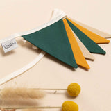 Wimpelkette aus Stoff Schnittmuster - Deko - 10 x 12 cm & 14 x 18 cm