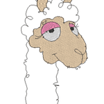 Stickdatei - Happy Stitching - Alpaka / Lama - Sewando