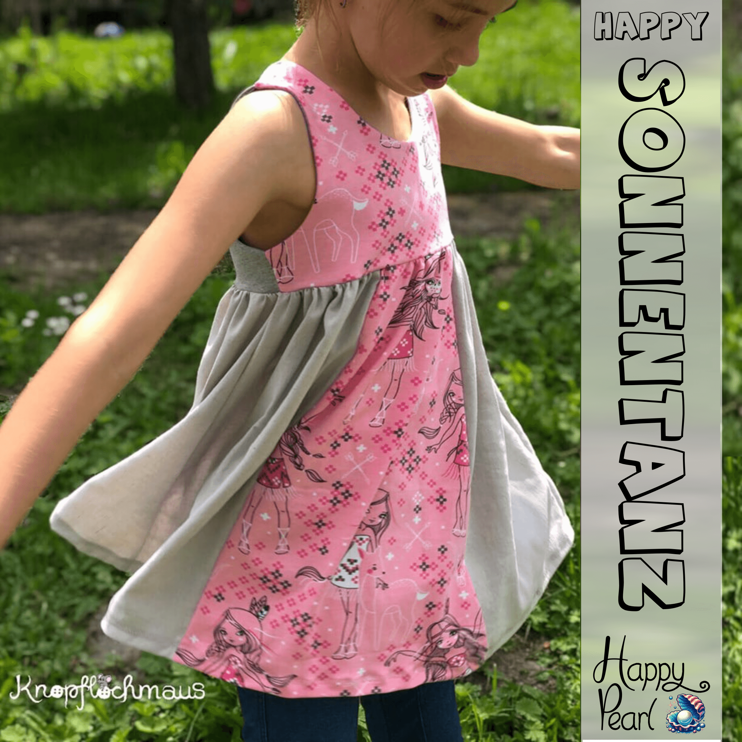 Happy Sonnenkuss - Gr 86-164 - Longtop Schnittmuster - Sewando